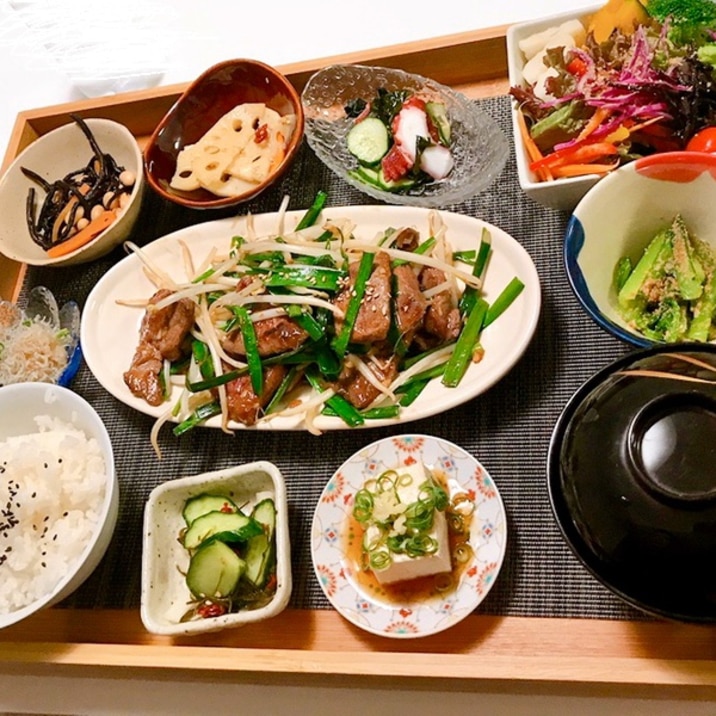 夏バテ防止★レバニラ炒め!!